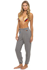 LOGO SWEATPANTS - SLATE