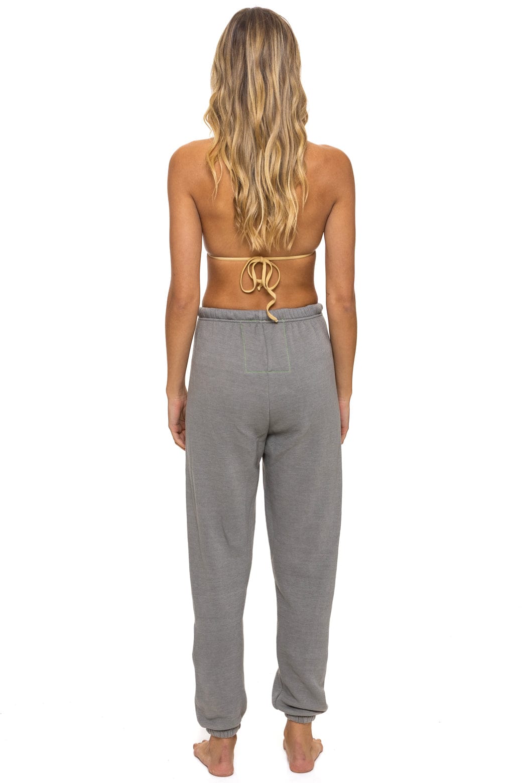 LOGO SWEATPANTS - SLATE