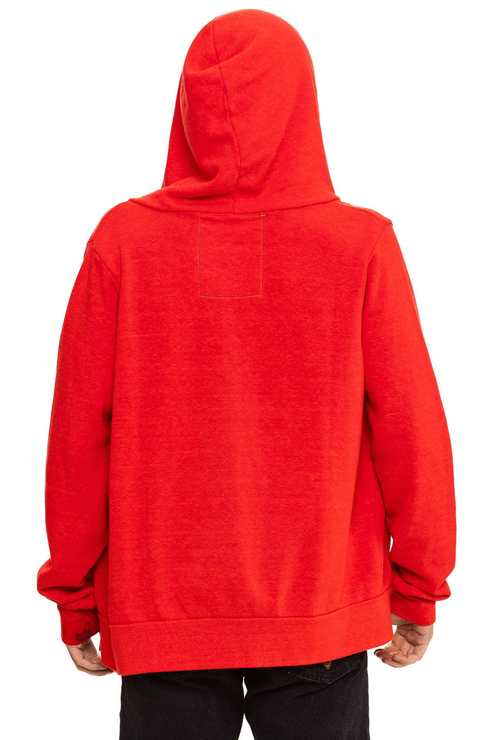 5 STRIPE HOODIE - RED
