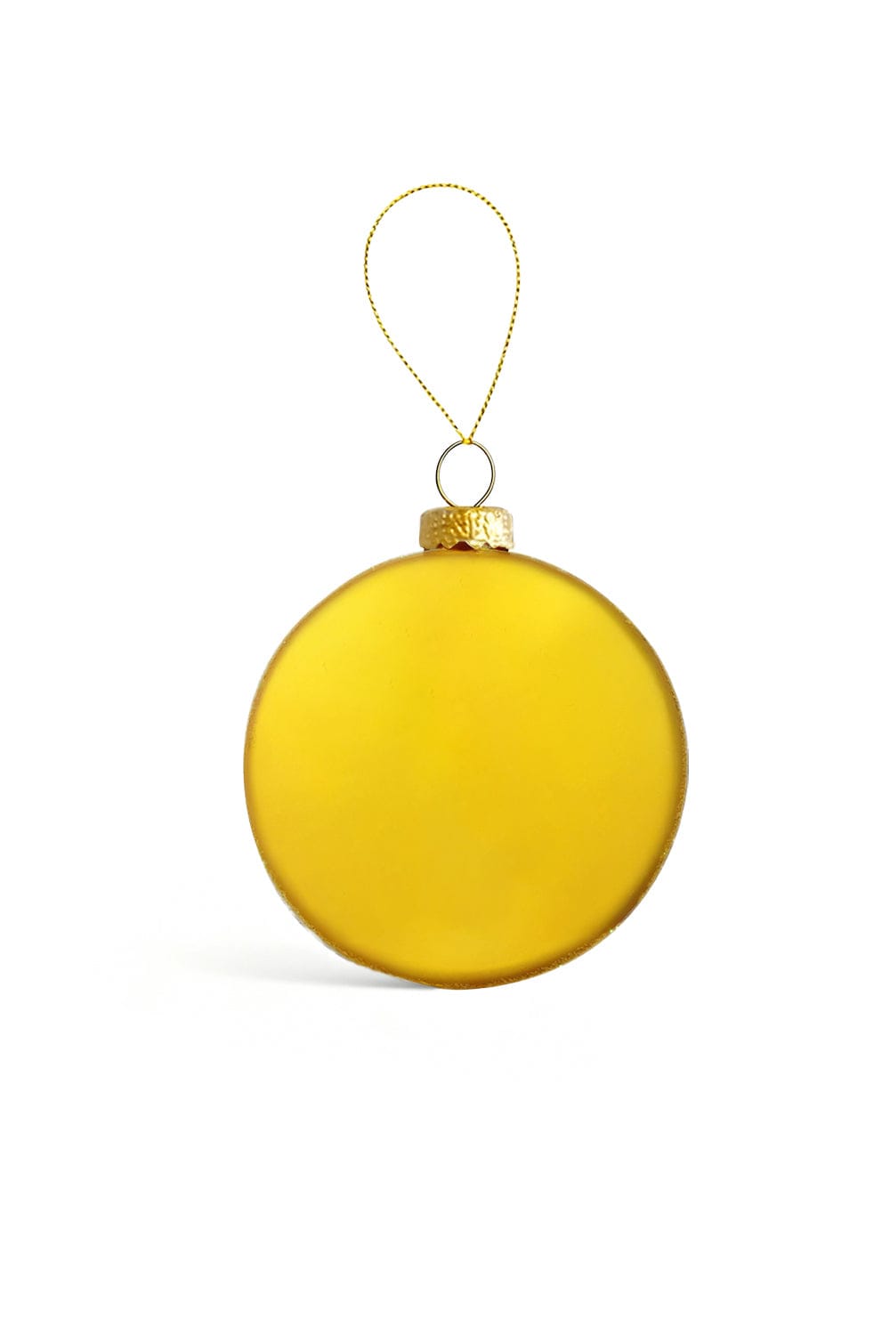 STOKED BOLT SMILEY BLOWN GLASS ORNAMENT
