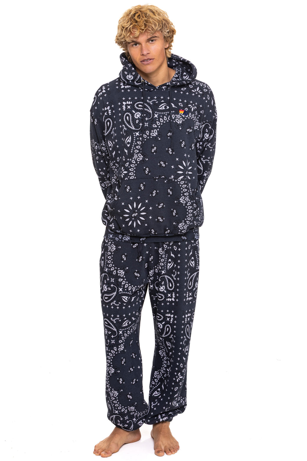 BANDANA SWEATPANTS - CHARCOAL