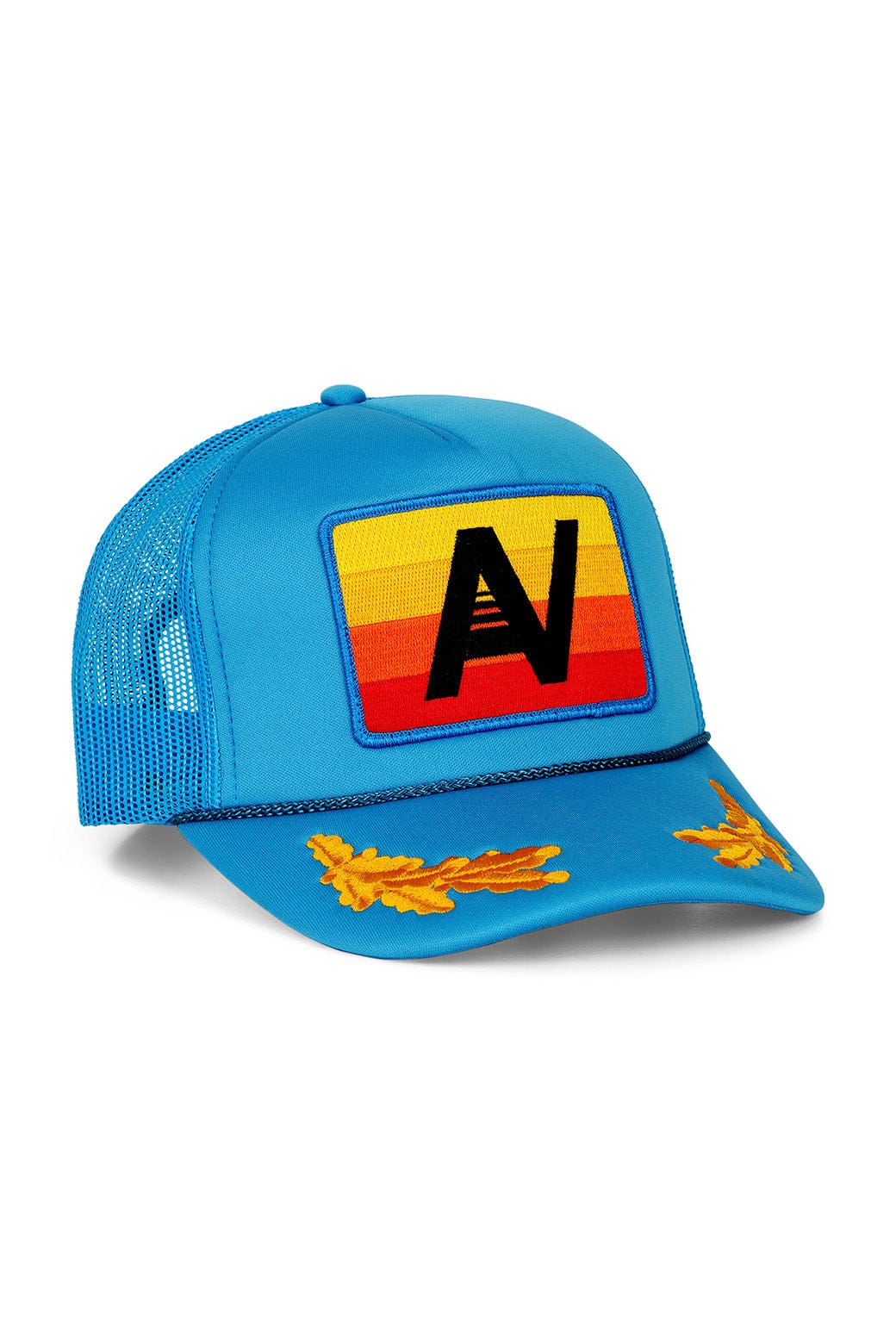 LOGO RAINBOW - VINTAGE LOW RISE LEAF TRUCKER