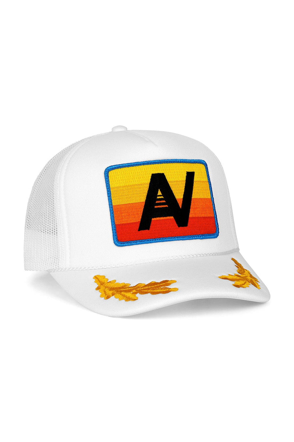 LOGO RAINBOW - VINTAGE LOW RISE LEAF TRUCKER