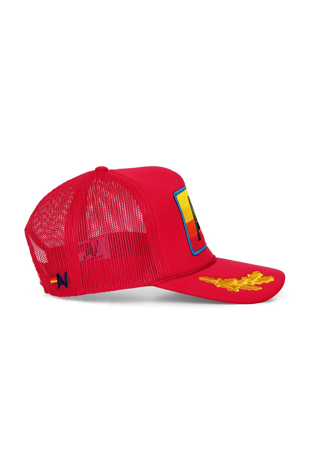 LOGO RAINBOW - VINTAGE LOW RISE LEAF TRUCKER