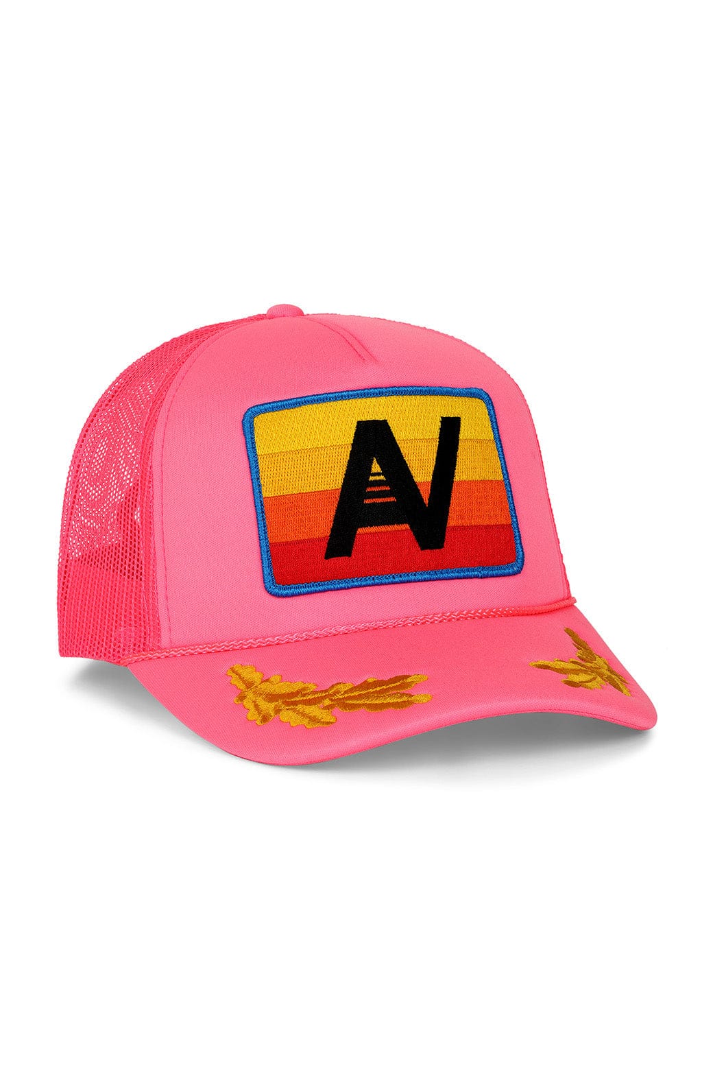 LOGO RAINBOW - VINTAGE LOW RISE LEAF TRUCKER