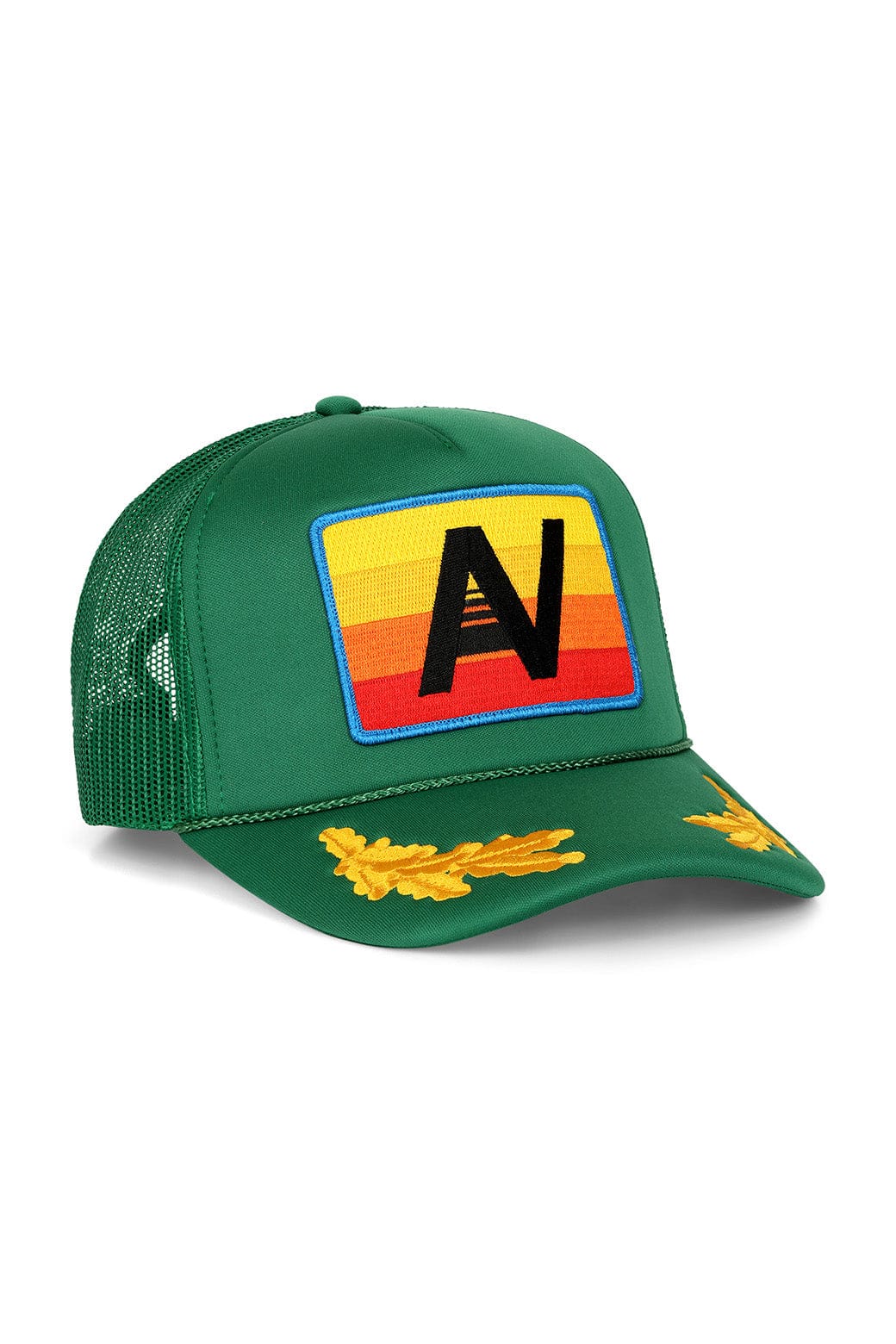 LOGO RAINBOW - VINTAGE LOW RISE LEAF TRUCKER
