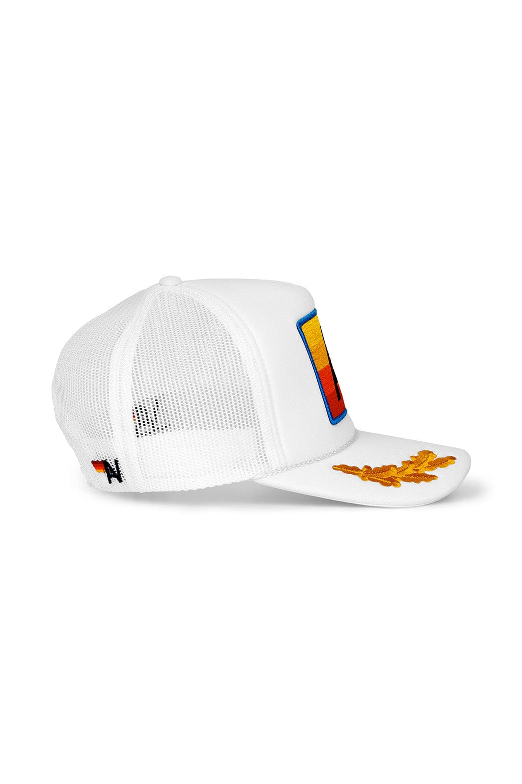 LOGO RAINBOW - VINTAGE LOW RISE LEAF TRUCKER