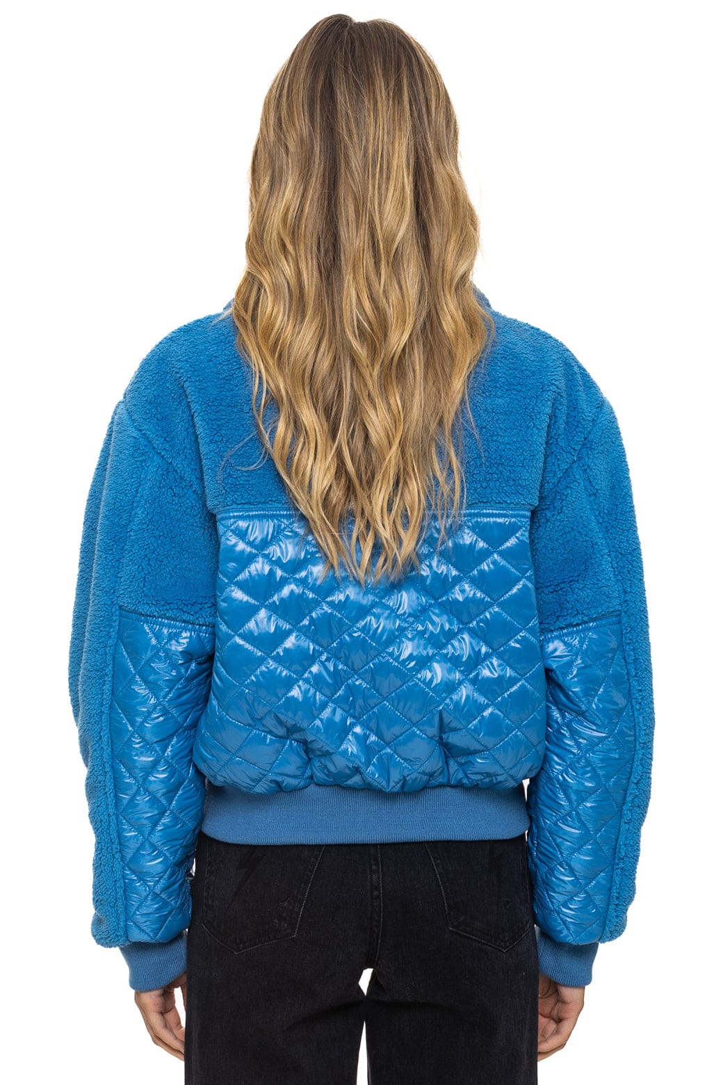 TEDDY FULL ZIP JACKET - OCEAN