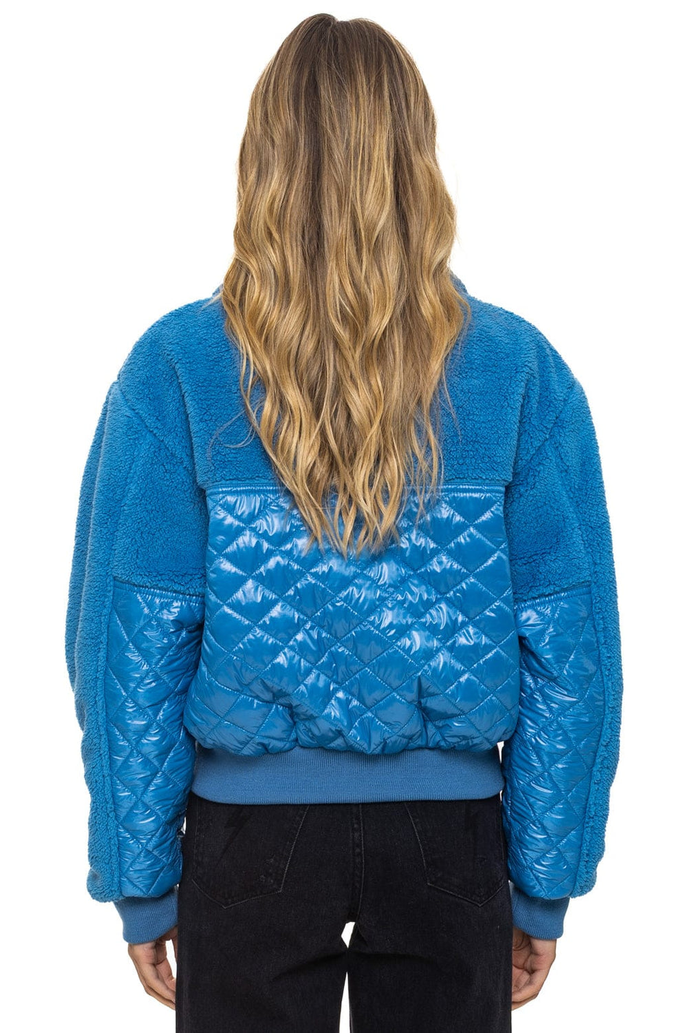TEDDY FULL ZIP JACKET - OCEAN
