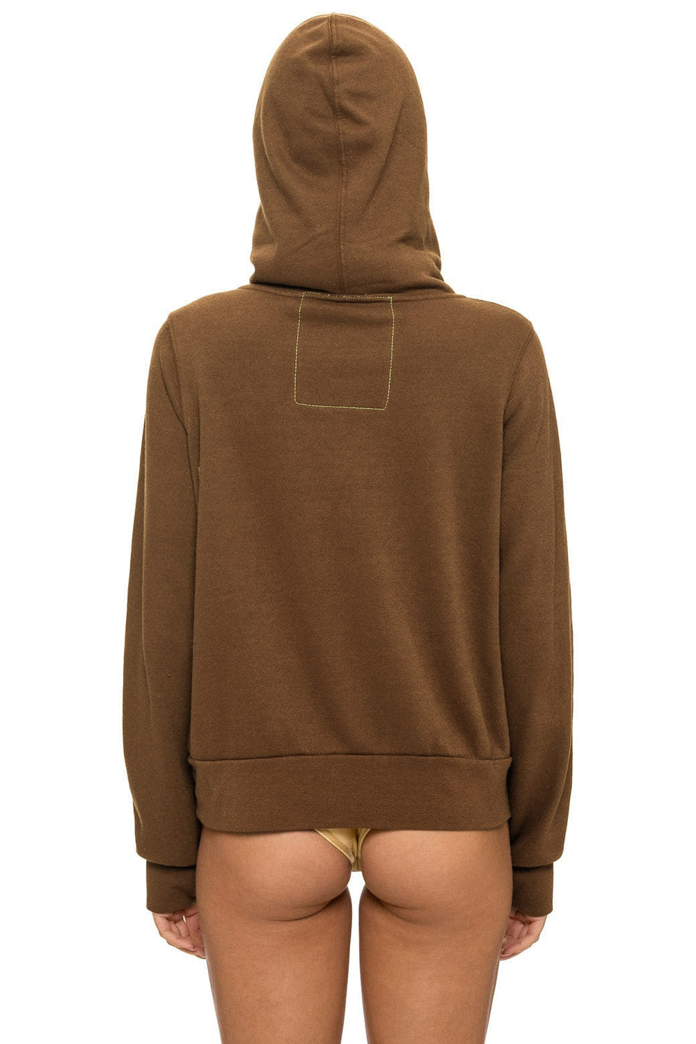 NINJA PULLOVER HOODIE - CHOCOLATE