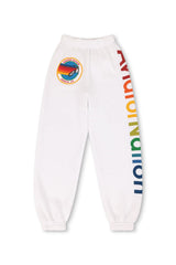 KID'S AVIATOR NATION SWEATPANTS - WHITE