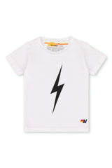KID'S BOLT TEE - WHITE